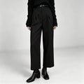 Pantalón sastre culotte negro